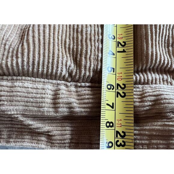 Vintage 90s MARVIN RICHARDS Corduroy Jacket Sherpa Lined Coat Tan - Picture 11 of 11